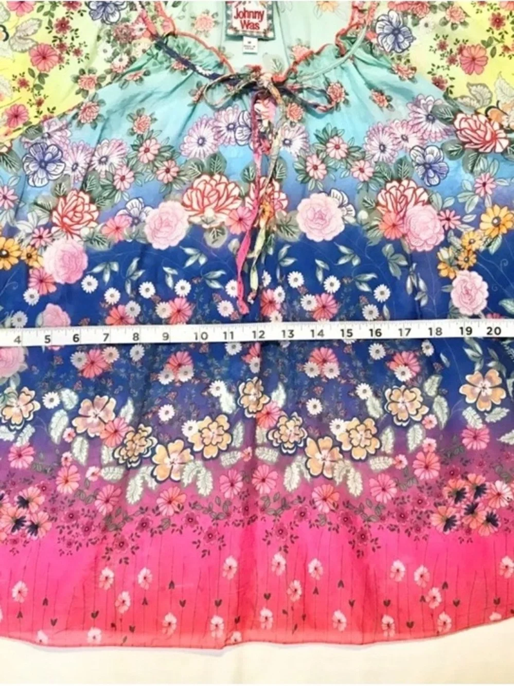 Johnny Was bright floral